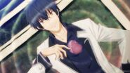 Anos enhancing his heartbeat.jpeg (279 KB) Anos imbues his heartbeats with magic power.
