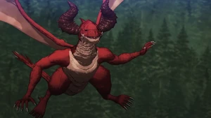 Red variant dragon