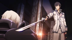 Anos holding Deltoros