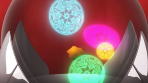 Naya's ring storing four keepers.