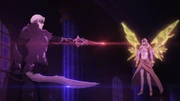 Shin faces off against Nosgalia.