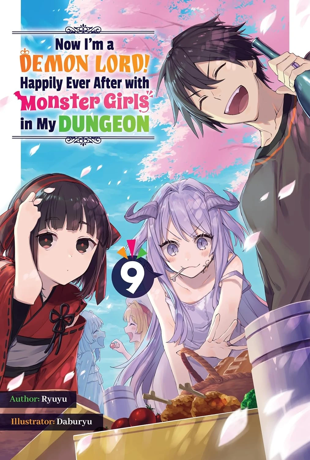 Light Novel Volume 09 | Maou ni Natta node, Dungeon Tsukutte