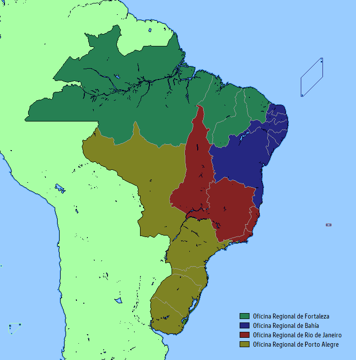 Mapa del sistema del río Cojedes. Para simplificar solo se muestran los