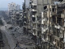 Siria-Homs-destruida