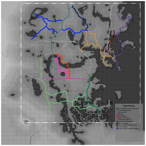 Fallout 2289 Trade Routes