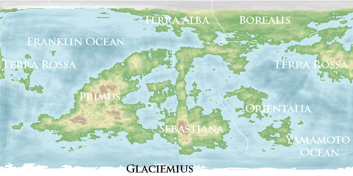 NewWorldMap continents