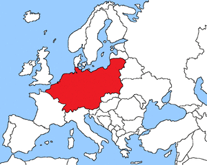 Mapa nueva alemania