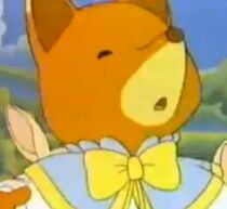 Fanny Fox as she appears in the opening sequence.