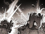 The previous race of Verdel, being massacred.