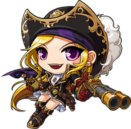 ClassArtwork Pirate (Justice, Female)