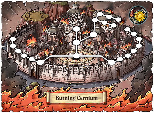 WorldMap Burning Cernium