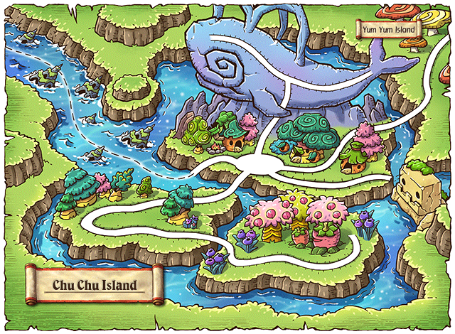 WorldMap Chu Chu Island