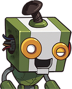 NPC Artwork of Dummie (Scrapyard storyline)