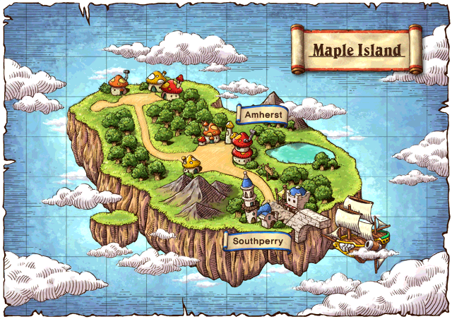 WorldMap Maple Island