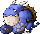 Dark Blue Dragon Turtle