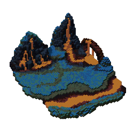 Boiling Peaks Mini Map