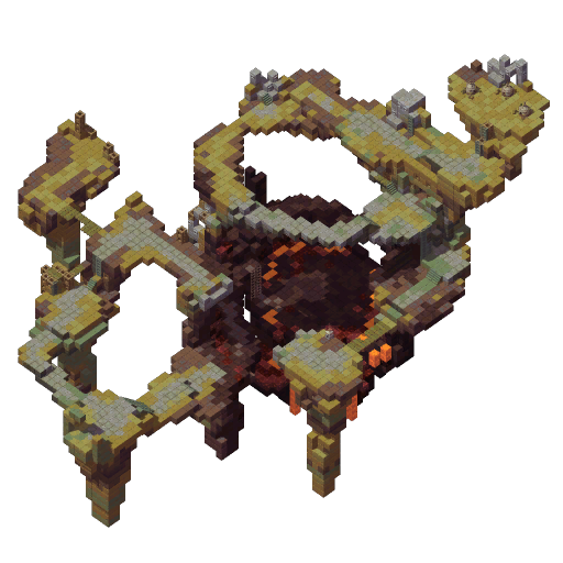 Fractured Canyon Mini Map