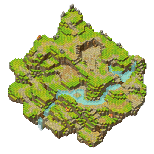 Logger's Hill Mini Map