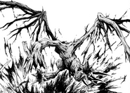 Dead Wood Bird as it appears in the manga.