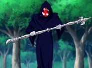 Gido in her Pawn attire.