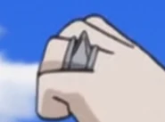 Girom's Iced Earth ring in the anime.