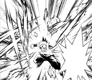 Girom using Iced Earth in the manga.