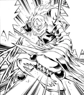 Centipede in the manga.