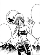 Pano with her Ball Hammer in the manga.