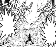 Mega Iced Earth technique in the manga.