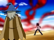 Hamelin plays his Soul Flute to Alviss.