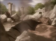 Alan and Halloween's match ends in a draw.