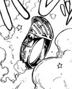 Ring Armor (in ring form) in the manga.