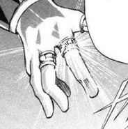 Flare Wheel's ring in the manga.
