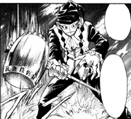 Magic Hammer in the manga.