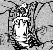 Body Candle's ring in the manga.