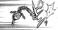 Flying Carpet chain in the manga.