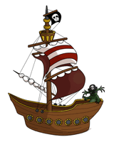 The Pirate Ship Reese before he was updated