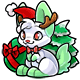 Christmas Easter Bunny Plushie (2017 Easter Egg Hunt)