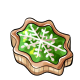 Lime Snowflake Tart