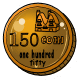 One Hundred Fifty Dukka Coin