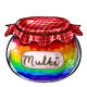 Jar of Rainbow Jam (Minipet Food Shop)