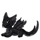 Black Lorius Plushie: Retired Lorius Event 2013