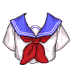 Sailor Crop Top