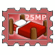 Red Wooden Bed