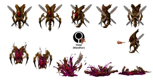 Wasp sprites from 