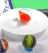 Red Eye on the podium after getting third in the Marble Marathon (2020)