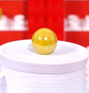 Yellow after winning 5 Meter Sprint (2019)