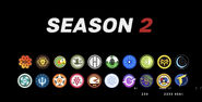 The full set of 20 teams revealed in the Season 2 Teaser