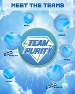 Team Purity in their "Meet The Teams" graphic