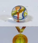 Anarchy after winning a gold medal in the Ski Jump (2018)